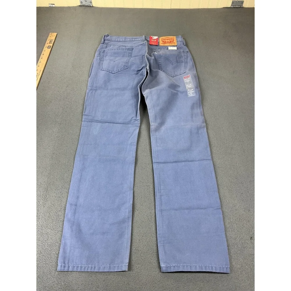 Levis 514 Jeans Mens 29x30 Light Wash Blue Straight Regular Fit Denim Cambodia